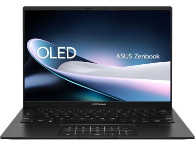 Asus Zenbook 14 UM3406KA, 14" 2.8K OLED 120Hz, AMD Ryzen AI 5 340, 16 GB, 512 GB PCIe SSD, WiFi 6E, bakbelyst tangentbord, Win11