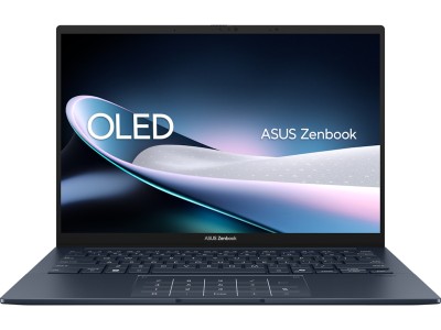 Asus Zenbook 14 UX3405CA, 14" 2.8K OLED touch 120Hz, Intel Core Ultra 7 255H, 32 GB, 1 TB PCIe SSD, WiFi 7, bakbelyst tangentbord, Win11