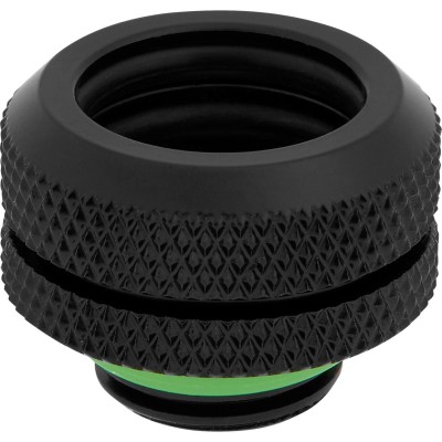 Corsair Fitting (hard tube),XF Hardline 4-pack (14mm OD compression_ black)