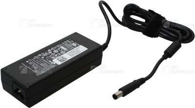 AC-adapter 90W 19,5V 4,62A 3-pin, strömkabel ingår ej, passar Dell