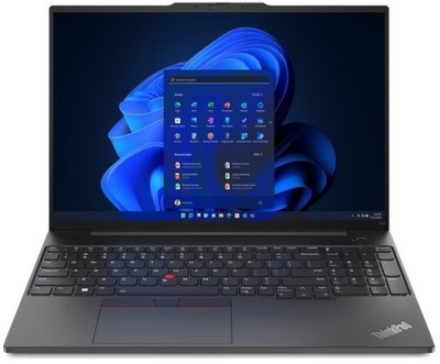 Lenovo ThinkPad E16 G1, 16" Full HD+ IPS matt, AMD Ryzen 5 7530U, 16 GB, 512 GB PCIe SSD, WiFi 6, bakbelyst tangentbord, Win11 Pro#1