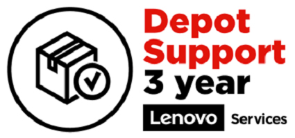 Garantiutökning Lenovo Depot Support, 3 års garanti från 2 års garanti (Carry-in)