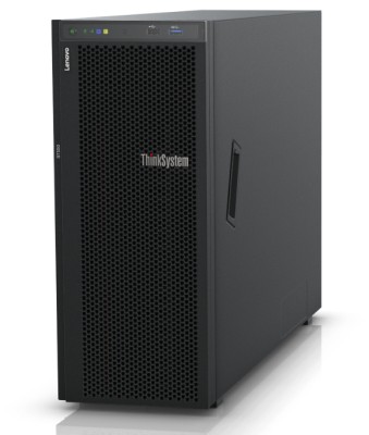 Lenovo ThinkSystem ST550 Tower, Intel Xeon Silver 4208 8-Core, 32 GB RAM, utan HDD, 8x2.5" Hot-Swap, rackmonterbar 4U, 3 års på-platsen-garanti