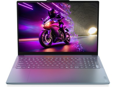 Lenovo Yoga Pro 9 Aura Edition, 16" 3.2K OLED 120Hz, Intel Core Ultra 9 285H, 64 GB, 2 TB PCIe SSD, GeForce RTX5070, WiFi 7, bakbelyst tangentbord, Win11 Pro, 2 års Premier Support