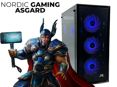 Login IT Gaming Asgard Thor V7 Gaming PC | Ryzen 5 32GB RTX 5060Ti 1TB