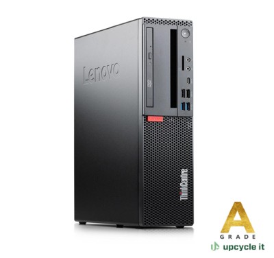 Lenovo ThinkCentre M70s SFF, Intel Core i5-10400, 16 GB, 256 GB SSD, Win11 Pro, Refurbished Grade A, 2 års garanti