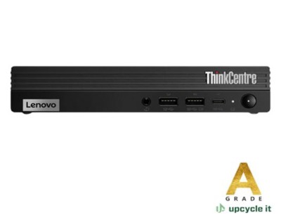 Lenovo ThinkCentre M80q Tiny USFF, Intel Core i5-10500T, 16 GB, 256 GB SSD, Win11 Pro, Refurbished Grade A, 2 års garanti
