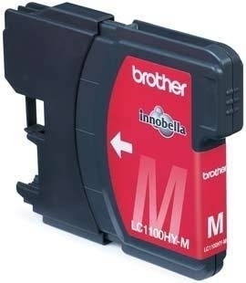 Brother LC1100HYM, Magenta, DCP-6690CW/MFC-6490CW, High Capacity, 750 sidor