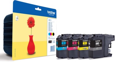 Brother LC121 Value Pack, 4 st patroner (svart+cyan+magenta+gul), 300 sid