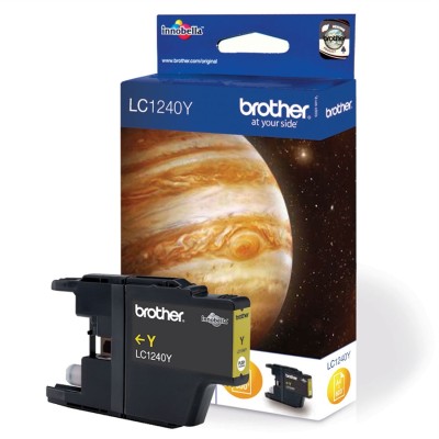 Brother LC1240Y, Gul, 600 sidor