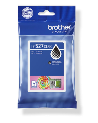 Brother LC527XLBK Svart, 3000 sidor