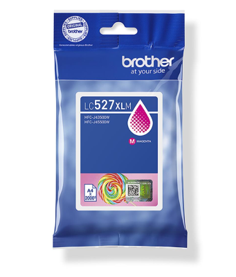 Brother LC527XLM Magenta, 2000 sidor
