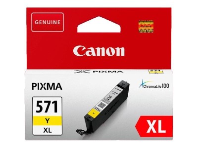 Canon CLI-571 XL, Gul, 715 sidor#2