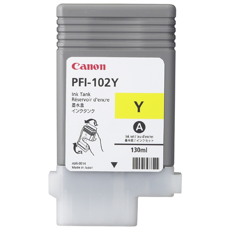 Canon PFI-102Y Gul, 130 ml