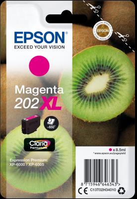 Epson 202XL Magenta, 650 sidor