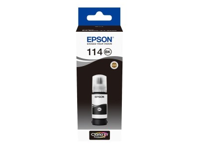 Epson EcoTank 114 Pigment Svart, 70 ml, 6700 sidor