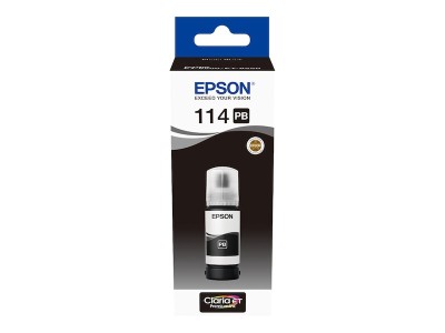 Epson EcoTank 114 Foto Svart, 70 ml, 2300 foton