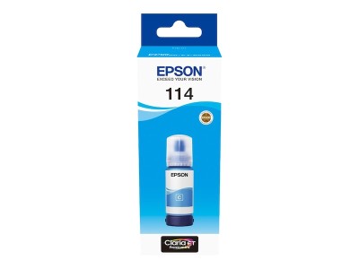 Epson EcoTank 114 Cyan, 70 ml, 6200 sidor