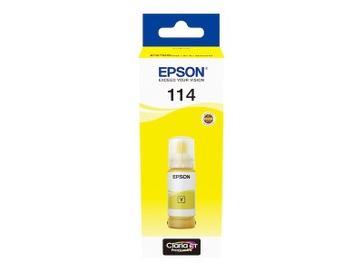 Epson EcoTank 114 Gul, 70 ml, 6200 sidor