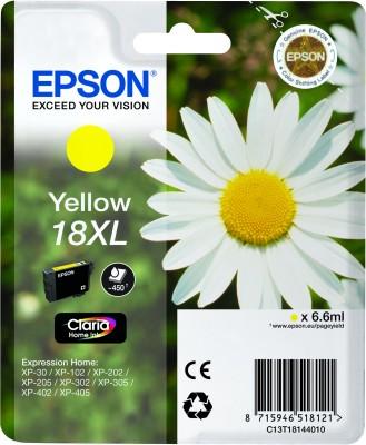 Epson 18XL Gul, 450 sid