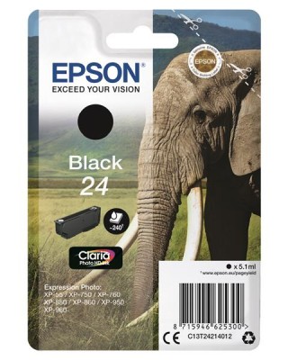 Epson 24 Svart, 240 sidor