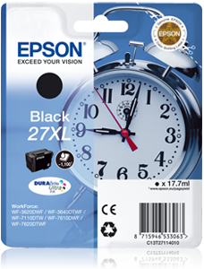 Epson 27XL Svart, 1100 sidor