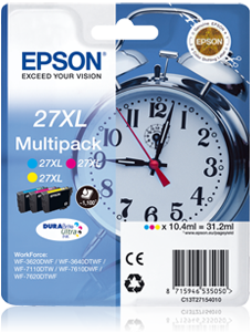 Epson 27XL Multipack (Cyan/Magenta/Gul)