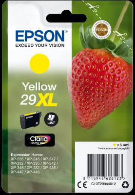 Epson 29XL Gul, 450 sidor