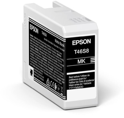 Epson T46S8 UltraChrome Pro 10 Matt Svart, 25ml