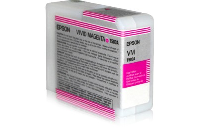 Epson Stylus Pro 3880 Vivid Magenta (T580A), 80 ml