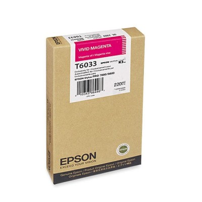 Epson Stylus 7880/9880 Vivid Magenta (T6033), 220 ml