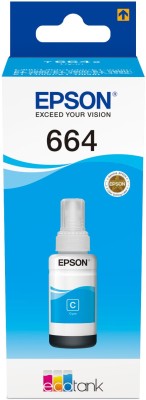 Epson EcoTank 664, Cyan, flaska 70ml, 6500 sidor