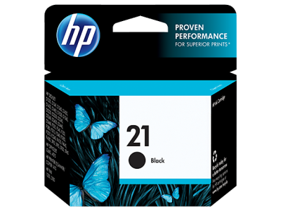 HP 21 Svart (C9351AE), 5 ml, DeskJet 3920/3940/PSC1410, 150 sidor