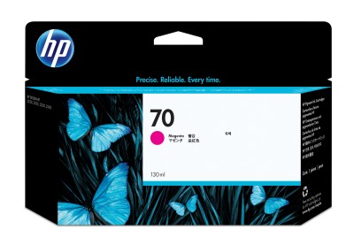 HP nr 70 Magenta (C9453A), 130 ml, DesignJet Z2100/Z3100