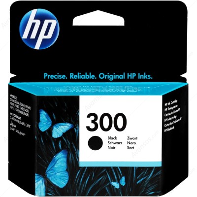 HP 300 Svart (CC640EE) 4 ml, Deskjet D2560/F4280/F2420, 200 sidor