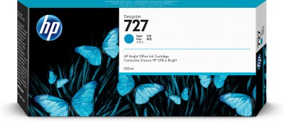 HP 727 Cyan, 300 ml