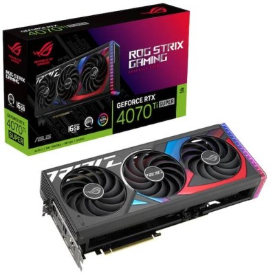 Asus GeForce RTX 4070 Ti Super ROG Strix 16 GB GDDR6X, 2xHDMI/3xDP, Aura Sync ARGB#1