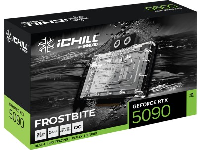 Inno3D GeForce RTX 5090 iChill Frostbite 32 GB GDDR7, HDMI/3xDP#1