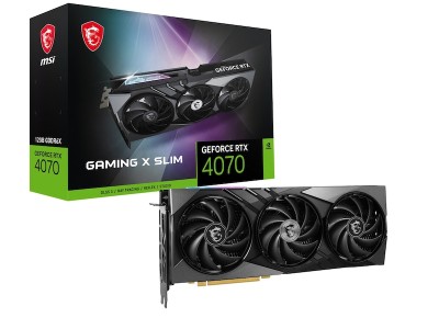 MSI GeForce RTX 4070 GAMING X SLIM 12 GB GDDR6X, HDMI/3xDP#1