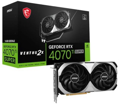 MSI GeForce RTX 4070 Ti SUPER VENTUS 2X 16 GB GDDR6X, HDMI/3xDP#1