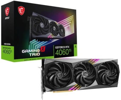MSI GeForce RTX 4060 Ti Gaming X Trio 8 GB GDDR6, HDMI/3xDP, RGB Mystic Light#1