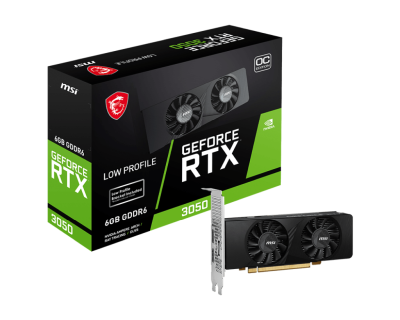 MSI GeForce RTX 3050 LP OC 6 GB GDDR6, 2xHDMI/DP, Low Profile#1