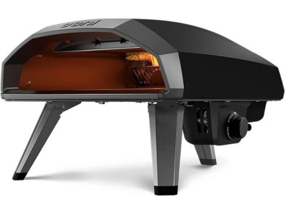 Ooni Koda 2 30mBar pizzaugn (svart) 35 cm tillagningsyta, når 500 °C och lagar utsökt napolitansk pizza på bara 60 sekunder#1