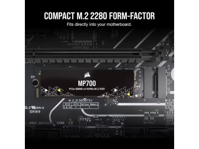 2 TB Corsair MP700 SSD, M.2 2280 NVMe PCIe 5.0#6