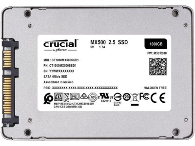 1 TB Crucial MX500 SSD, SATA3#3