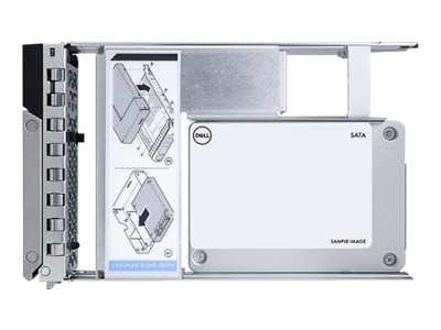 480 GB Dell SSD Mixed Use 512e, SATA3, i 3.5" hållare