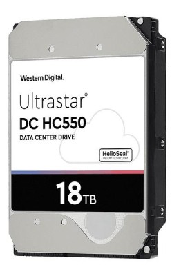 18 TB WD Ultrastar DC HC550, 7200 rpm, 512 MB cache, SAS 12Gb/s