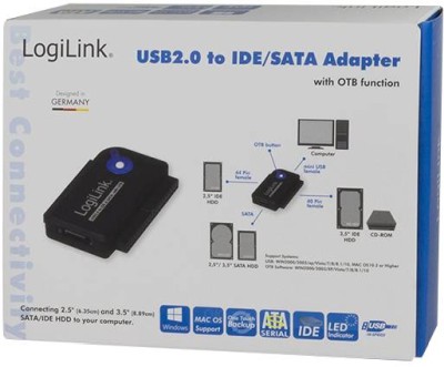 Logilink Adapter USB 2.0 till SATA/IDE 2.5"/3.5", inkl. strömadapter#6
