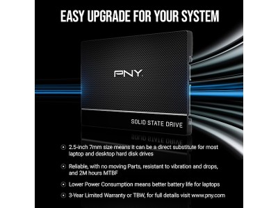 500 GB PNY CS900 SSD, SATA3#5