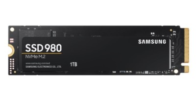 1 TB Samsung 980 NVMe PCIe 3.0 SSD, MLC, M.2